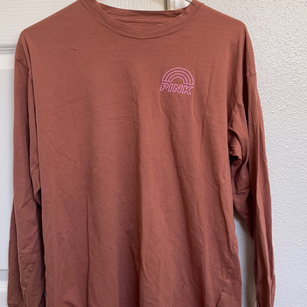 Pink long sleeve shirt